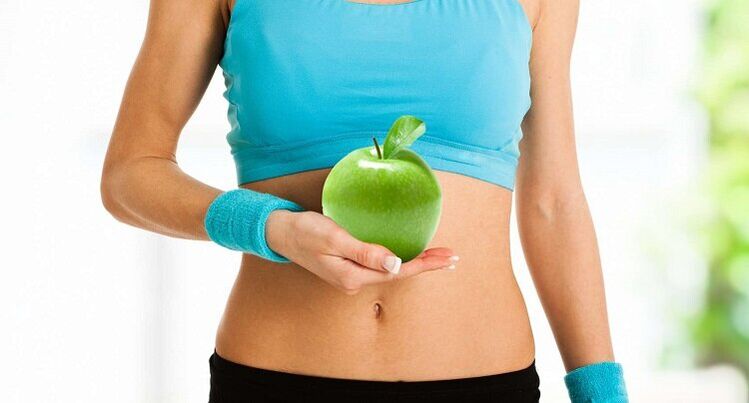 سیب برای کاهش وزن سریع